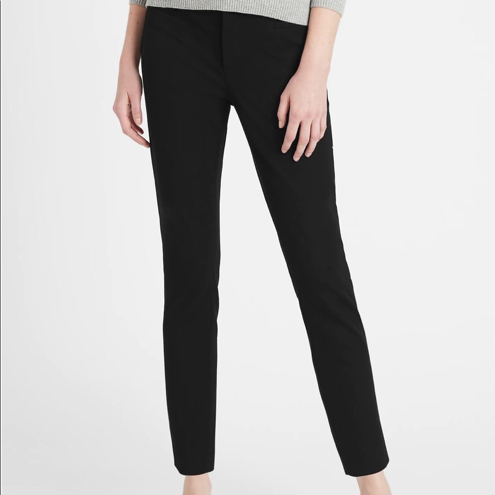 Banana Republic Black Sloan Pant
